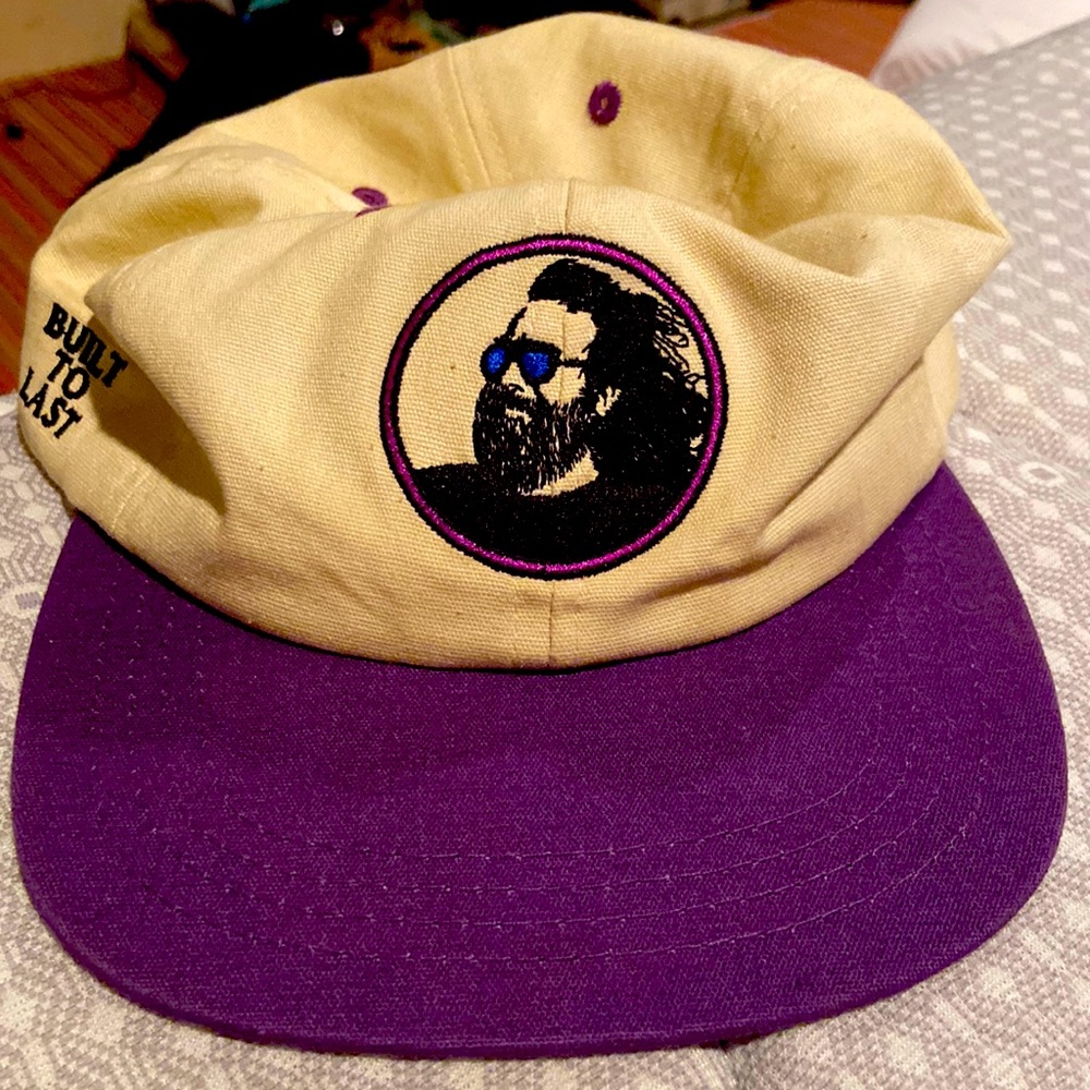 Jerry Garcia purple brim SnapBack